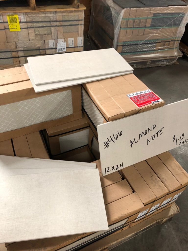 50% clearance specials - red sticker