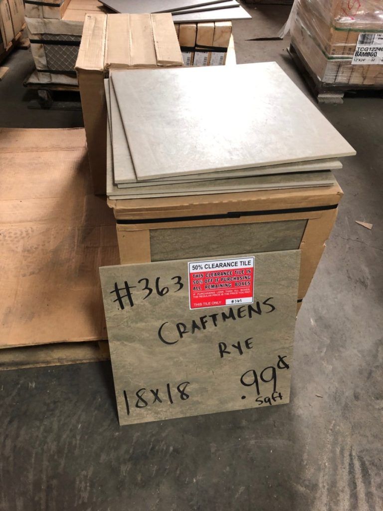 50% clearance specials - red sticker