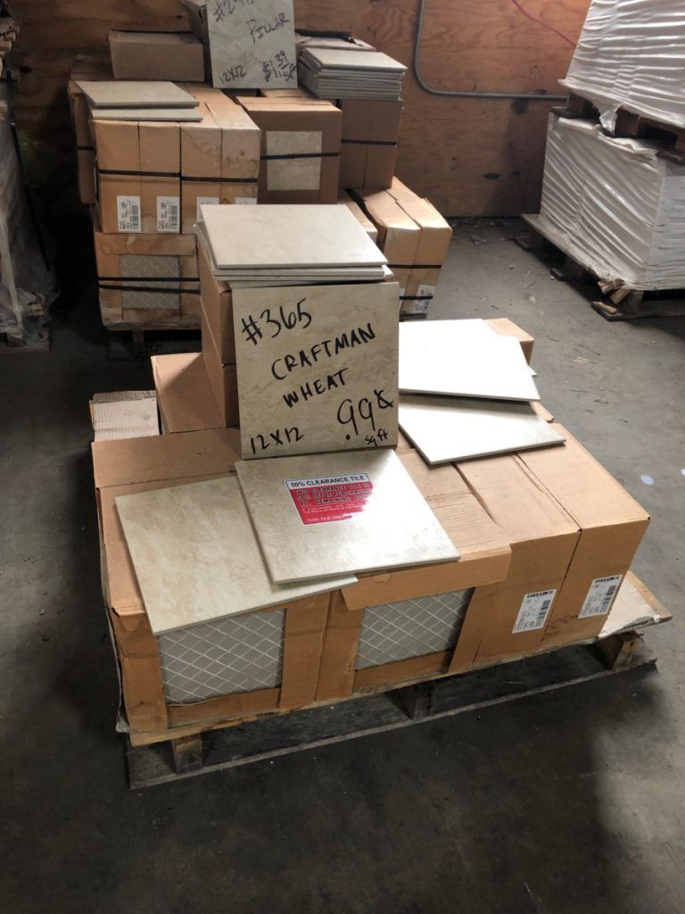 50% clearance specials - red sticker